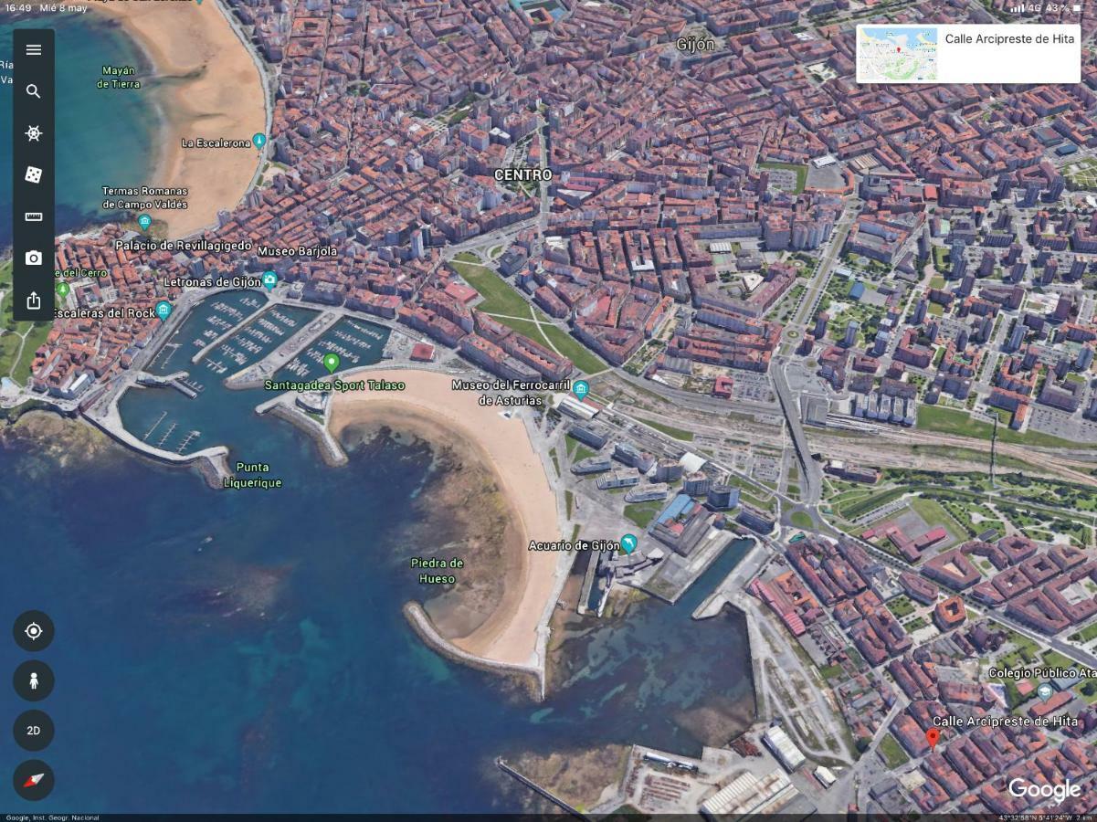 Acuarium 1 Apartment Gijon Ngoại thất bức ảnh